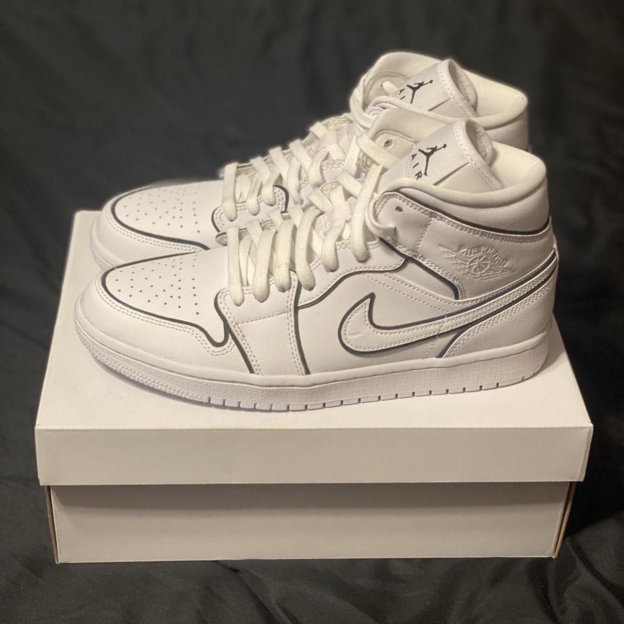 Air jordan store iridescent reflective white