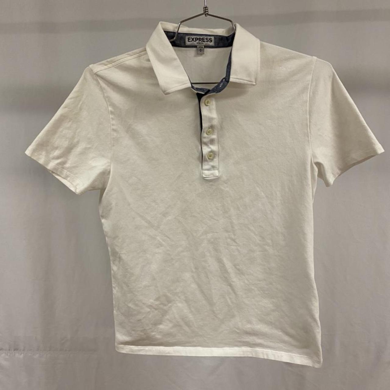 Polo Shirt by Express Men. Size - M. Mint... - Depop