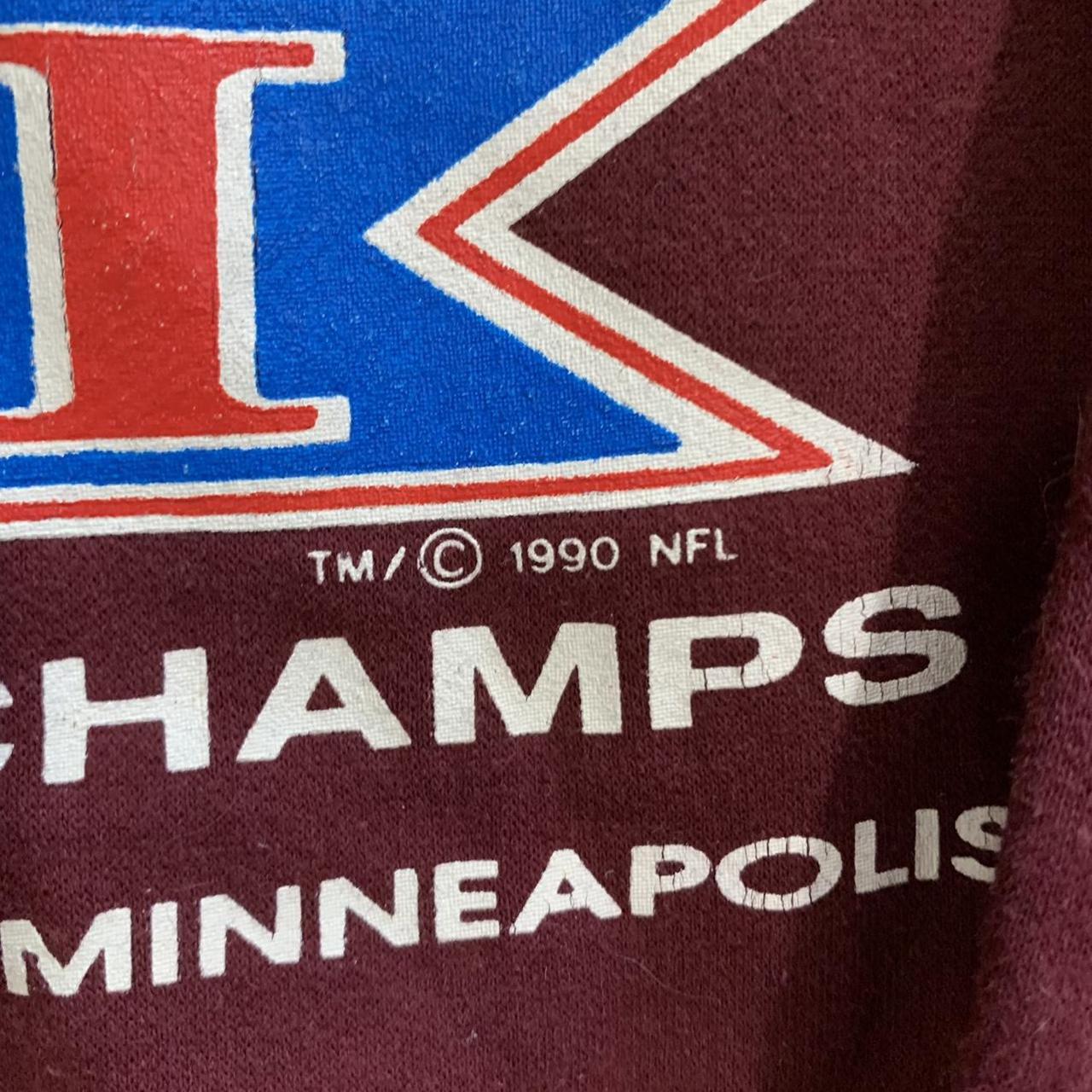 1991 Washington Redskins Super Bowl XXVI Champions AOP Crewneck