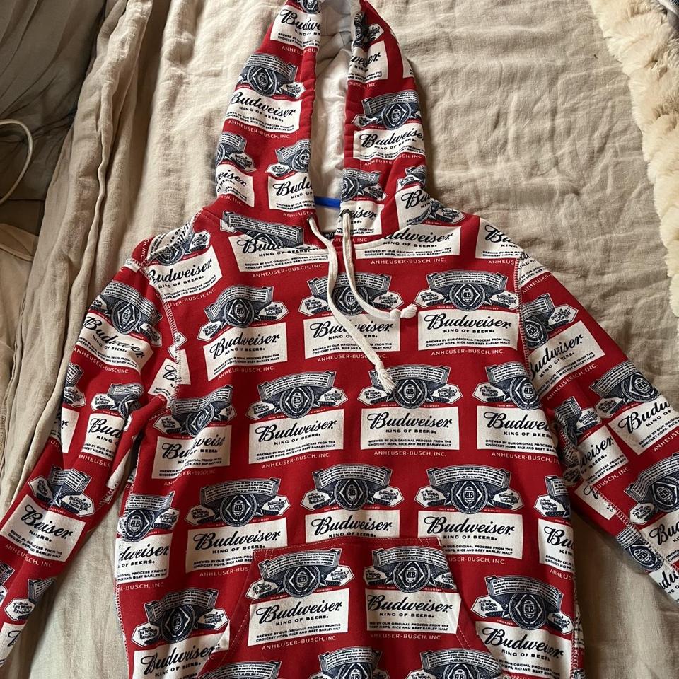 Budweiser HUF hoodie size small , Barely worn - will
