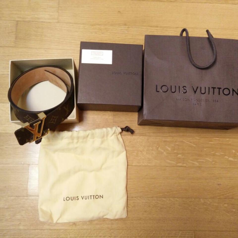 Cintura Louis Vuitton da uomo originale, in pelle, - Depop