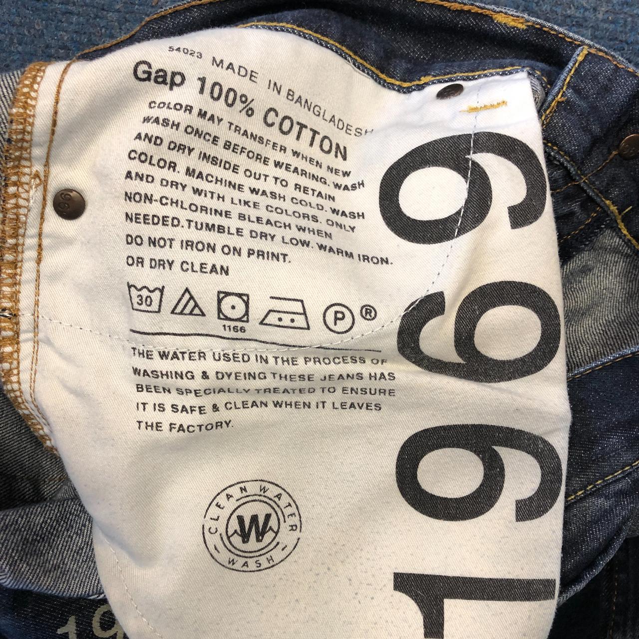 Gap straight leg jeans 😎Size 32x34 😎Used item in... - Depop