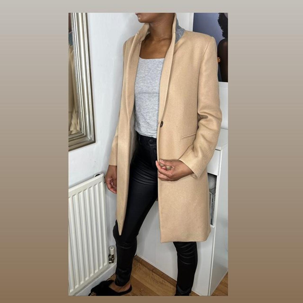 ** PRICE INCLUDES SHIPPING COST ** Camel coat from... - Depop