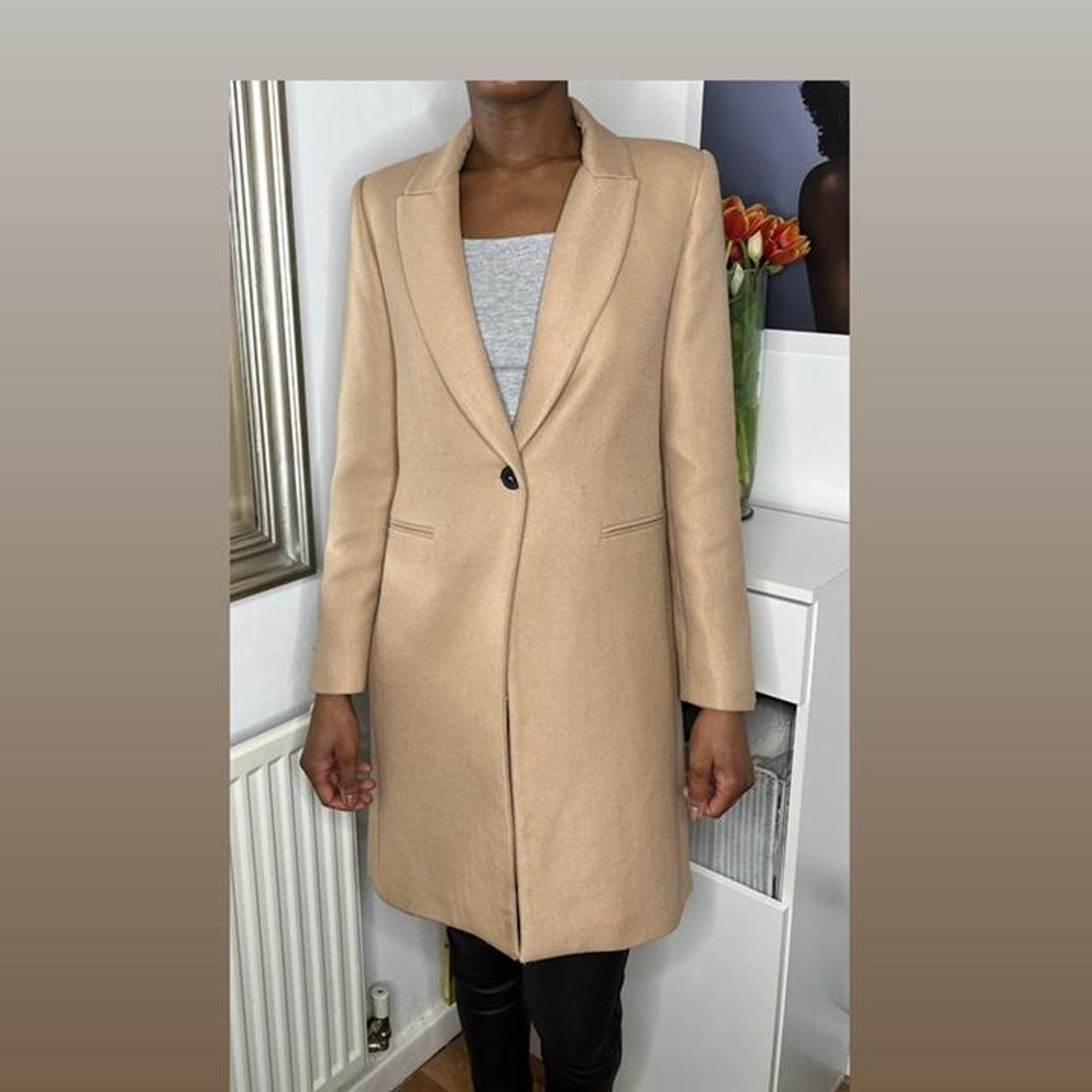 ** PRICE INCLUDES SHIPPING COST ** Camel coat from... - Depop