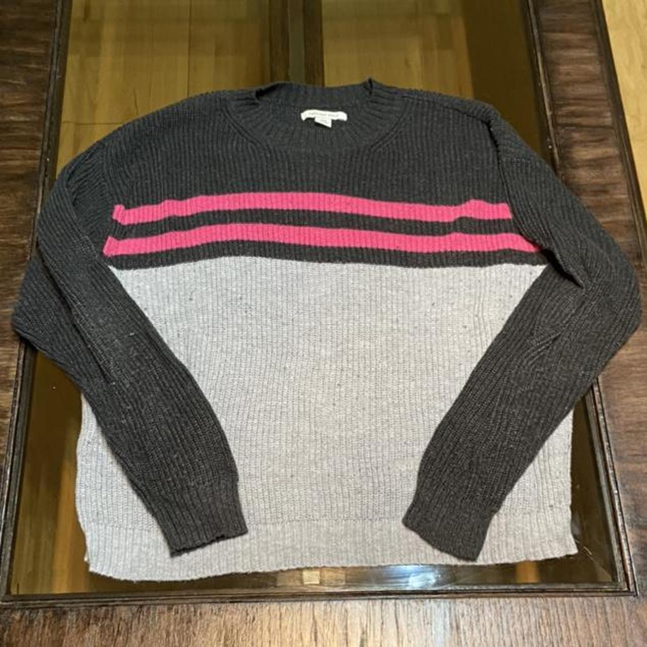 american eagle striped sweater