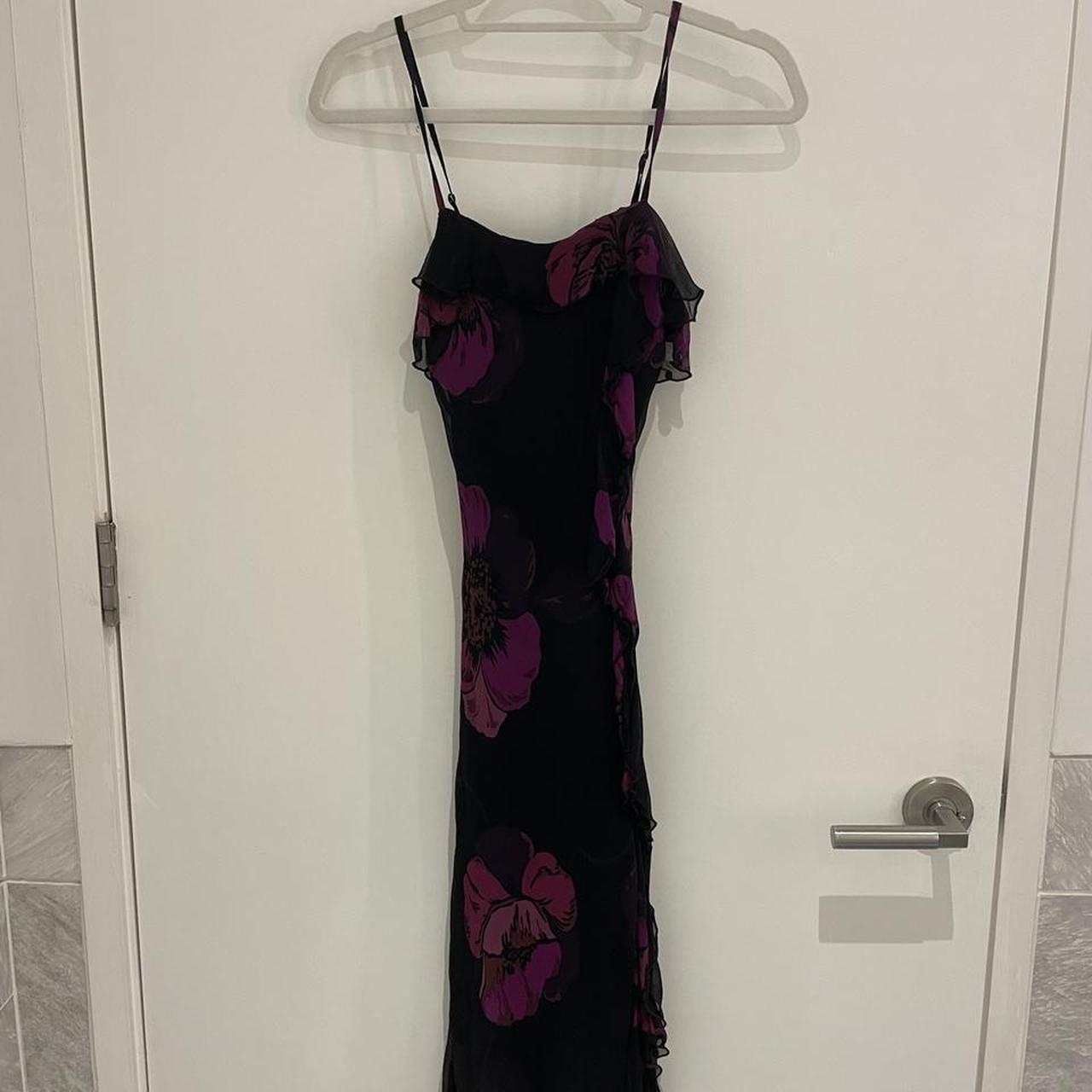 Betsey johnson 2025 black floral dress