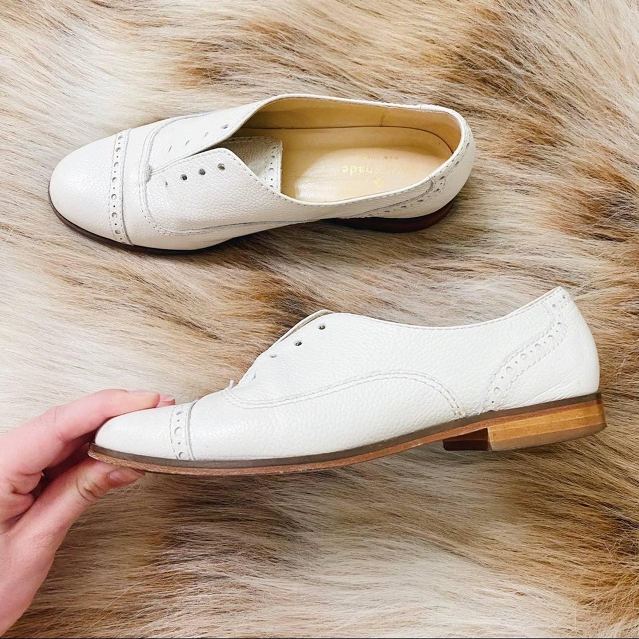 Kate spade white on sale loafers