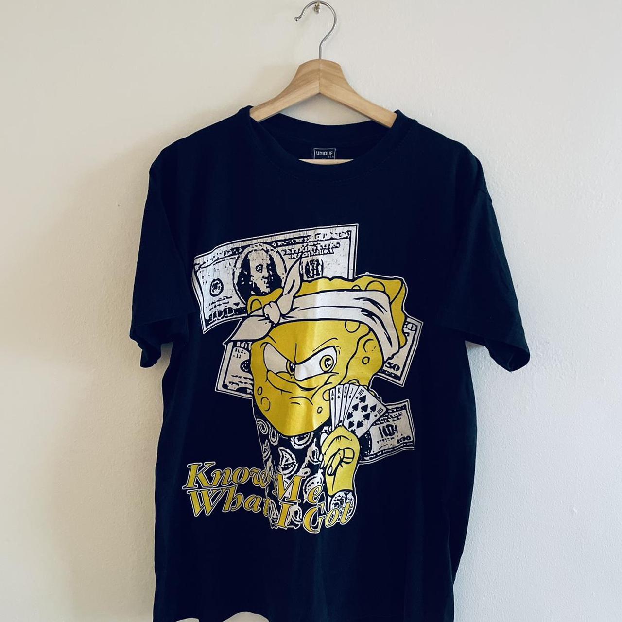 hood spongebob shirt