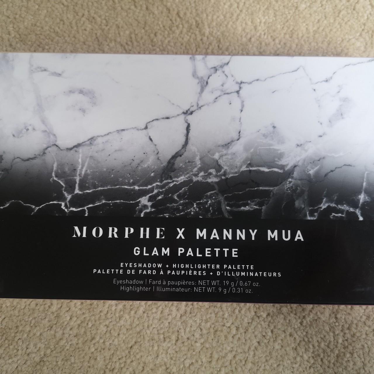 Morphe X Manny Mua Glam Palette Eyeshadows Depop