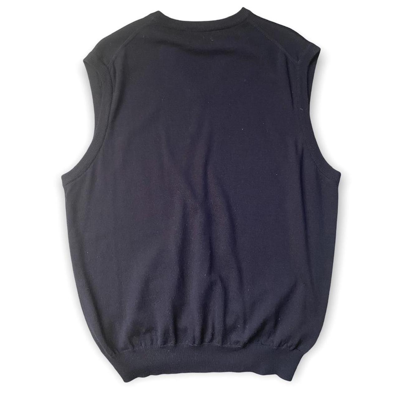 Product Image 2 - 100% wool Sweater vest. Black