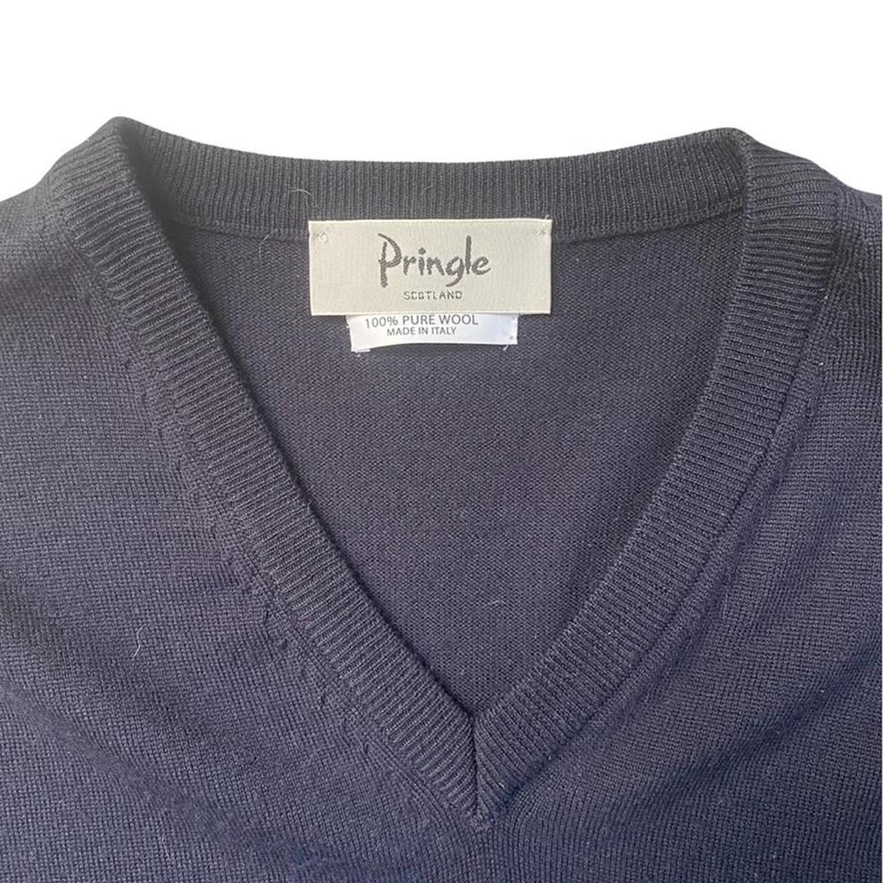 Product Image 3 - 100% wool Sweater vest. Black