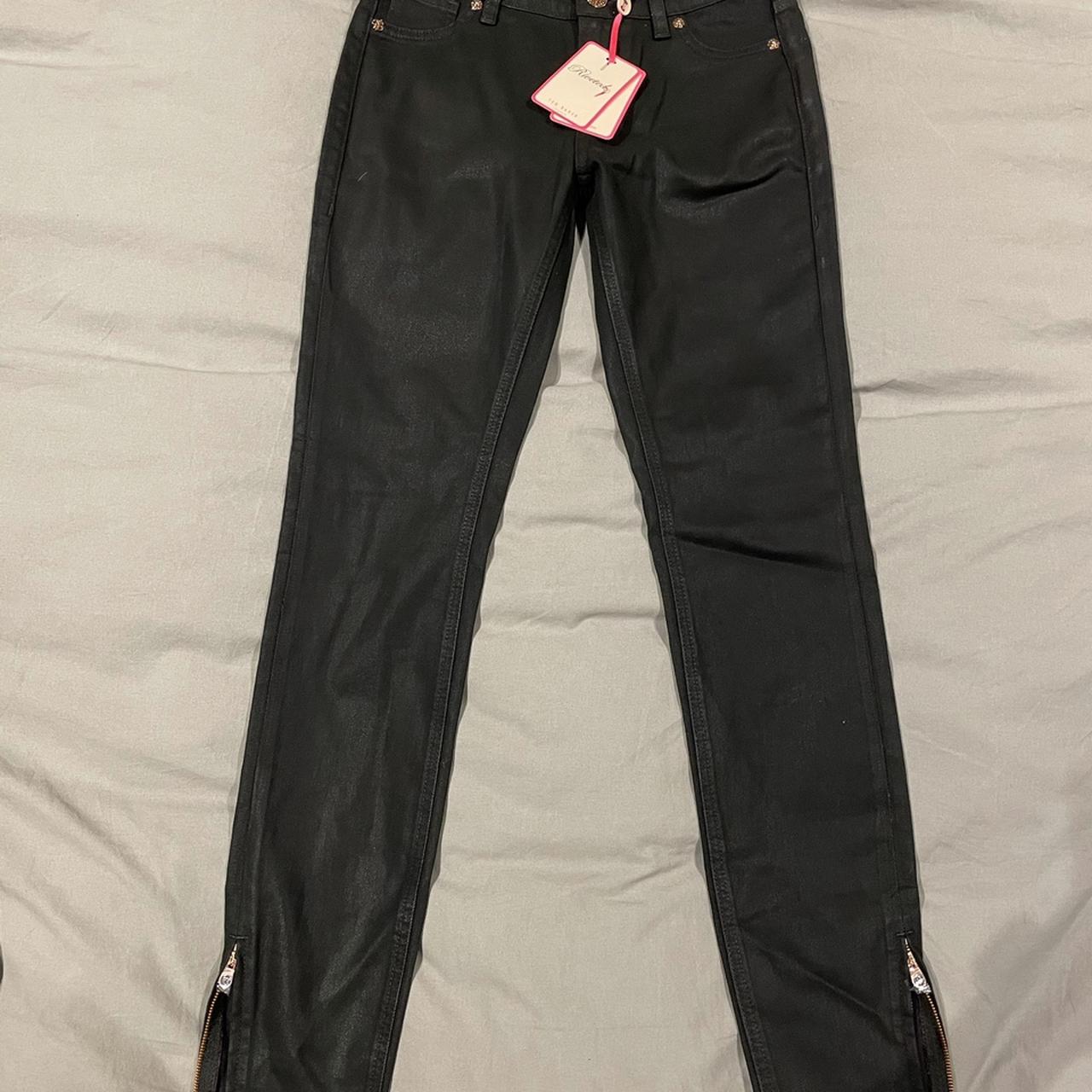 ted baker waxed jeans