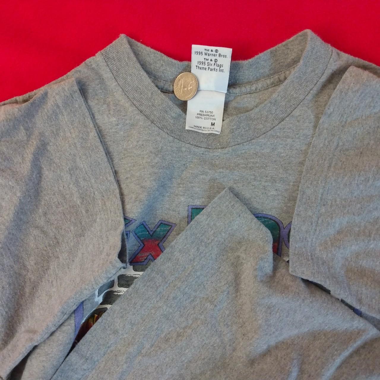 Fit for Me by Fruit of the Loom Men's Grey and Red T-shirt (3)
