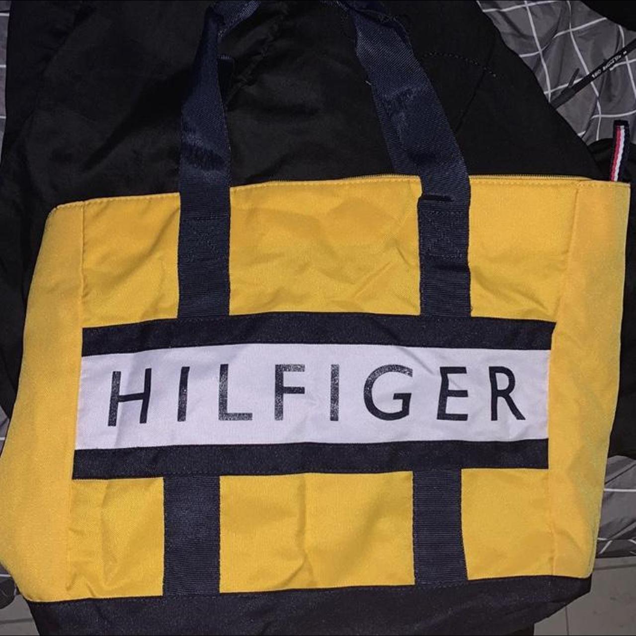 Tommy hilfiger discount yellow duffle bag