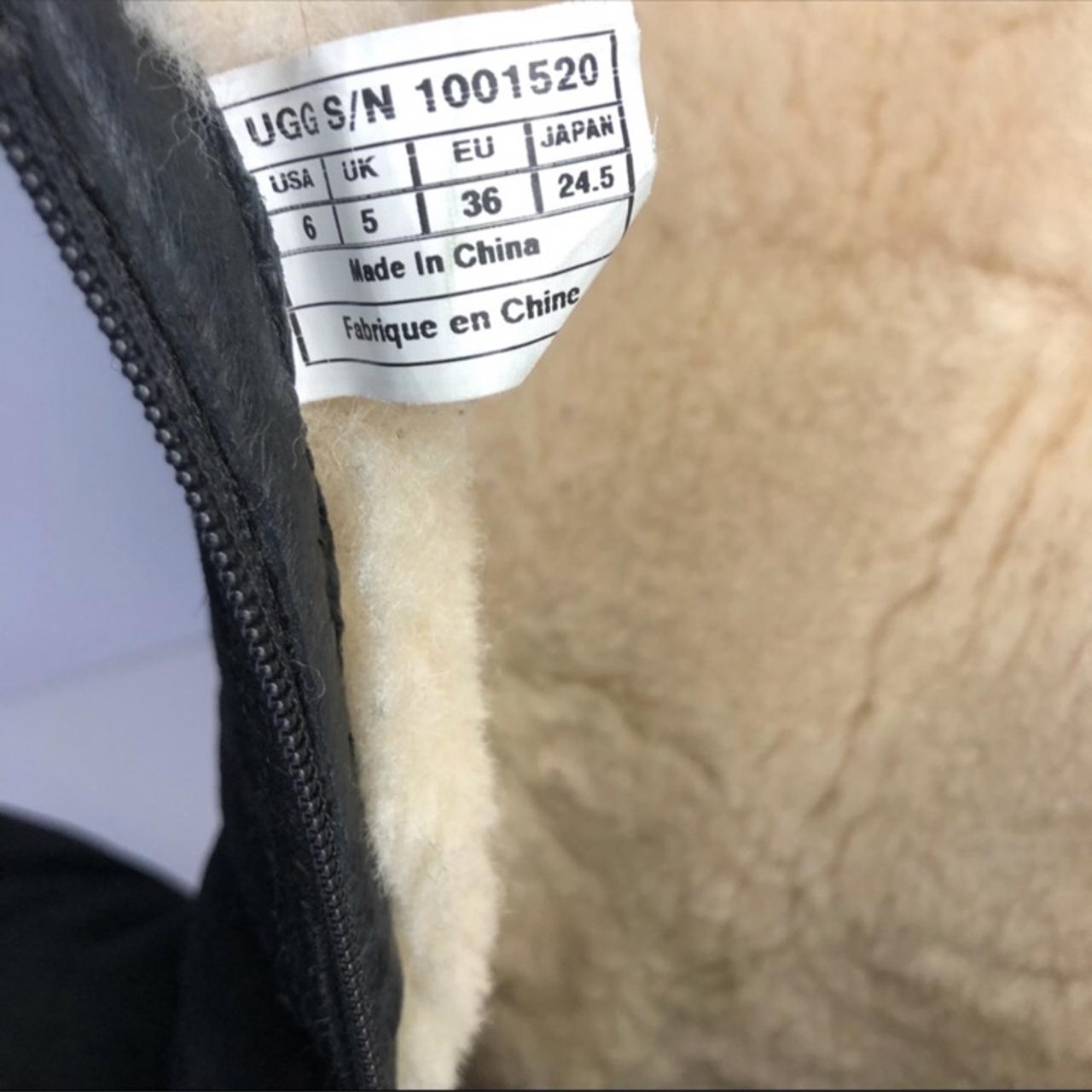 UGG Bailey Three Buckle Black Boots Depop