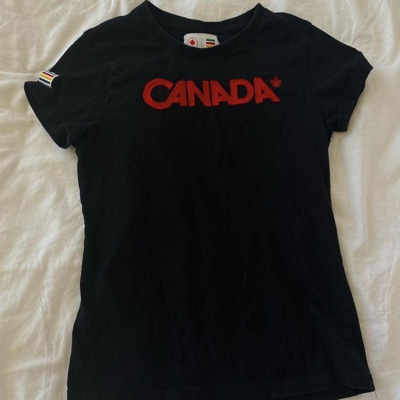 thrifted canada olympics baby tee! in great... - Depop