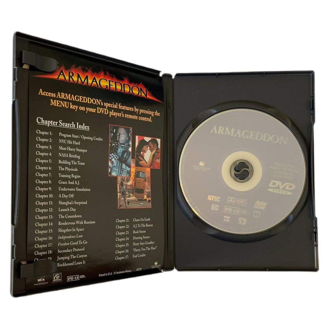 Product Image 2 - Armageddon (DVD, 1998). Ships Media