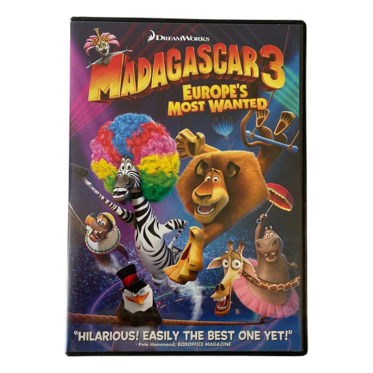 Madagascar 3: Europes Most Wanted (DVD, 2013). Ships... - Depop