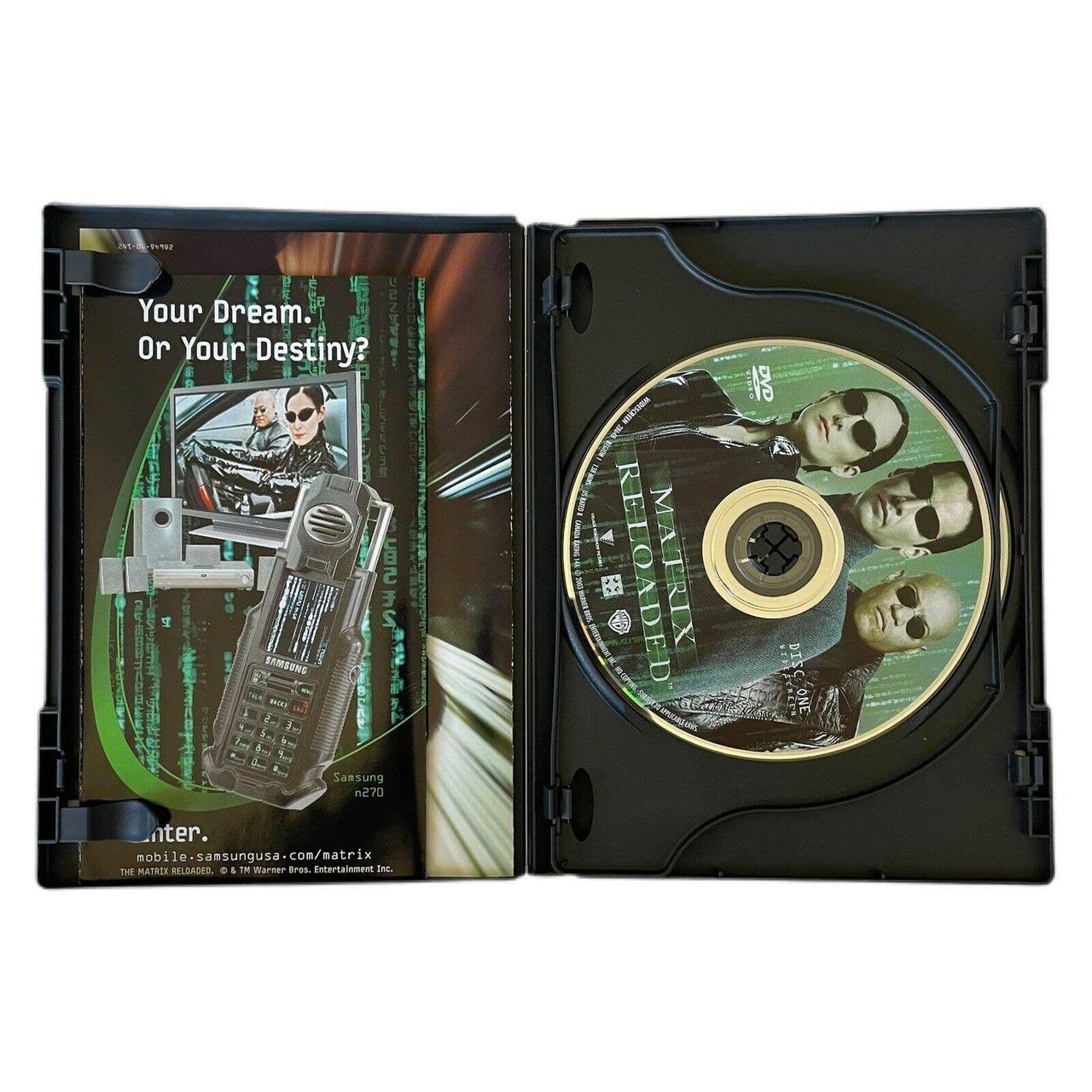 Product Image 2 - The Matrix Reloaded (DVD, 2003).