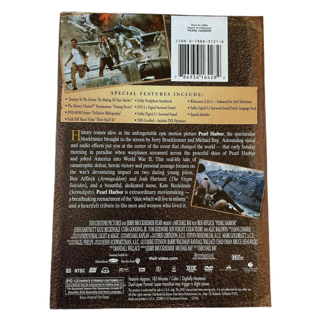 Product Image 4 - Pearl Harbor (DVD, 2001, 2-Disc