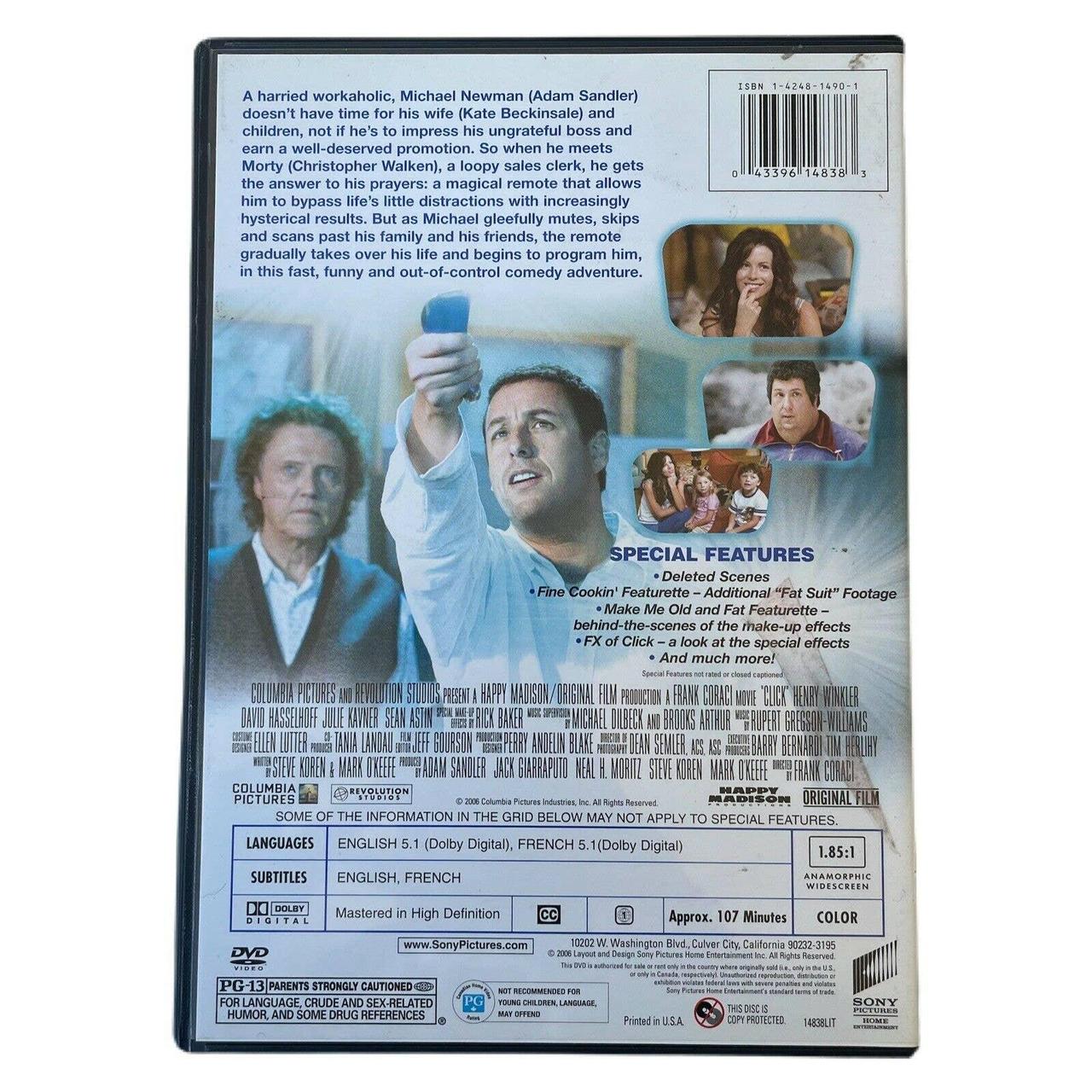 Product Image 4 - Click (DVD, 2006, Special Edition).