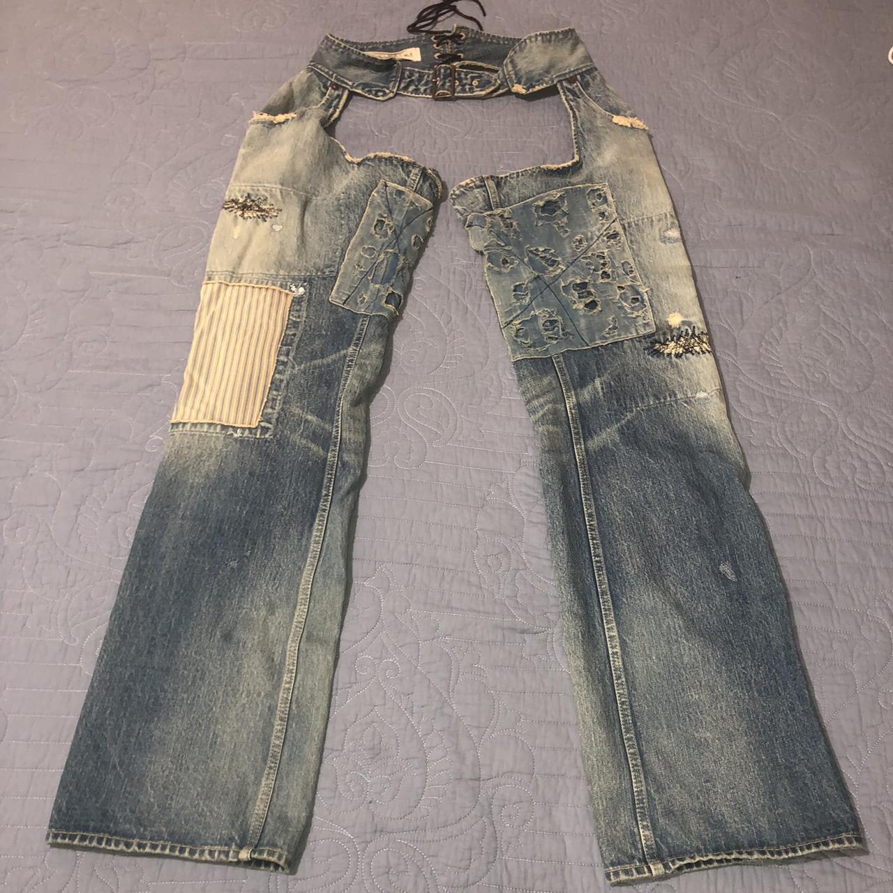 70s Patched Jeans 