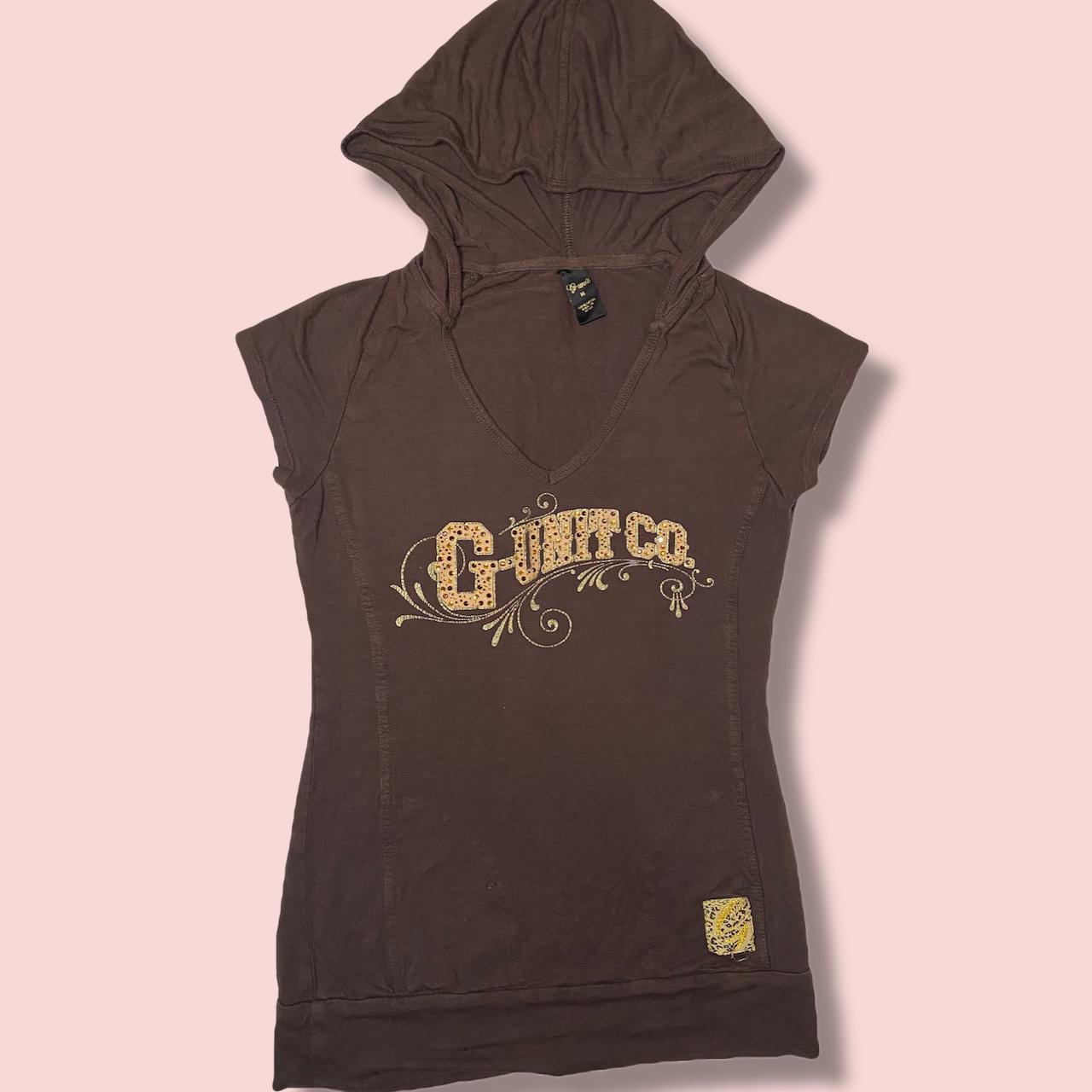 Women's Brown and Gold T-shirt