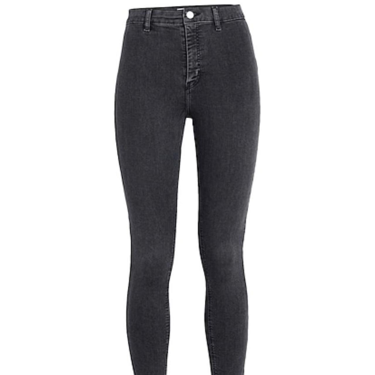 Women's Black and Grey Jeans Depop