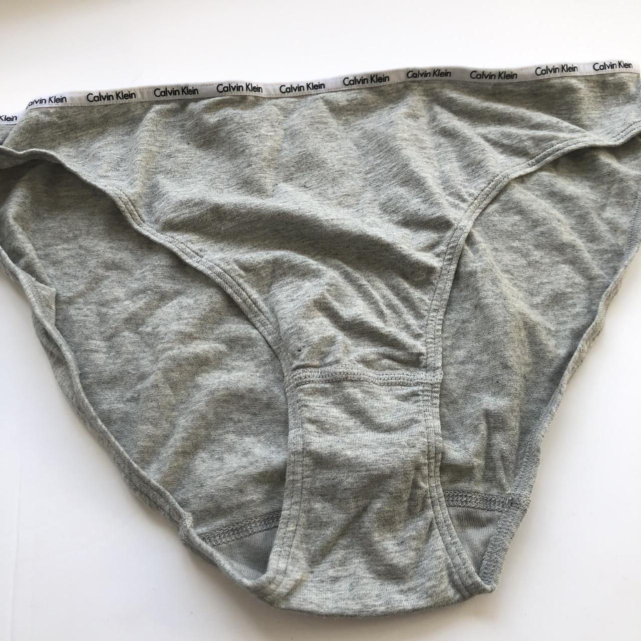 Calvin Klein Underwear Size XL Brand new grey undies... Depop