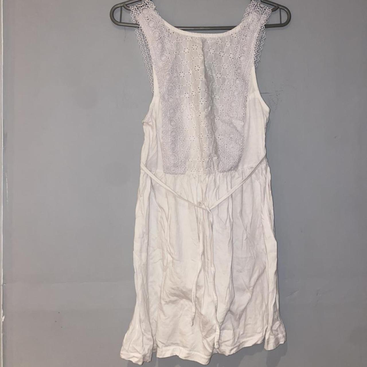 Primark Women's White Dress Depop