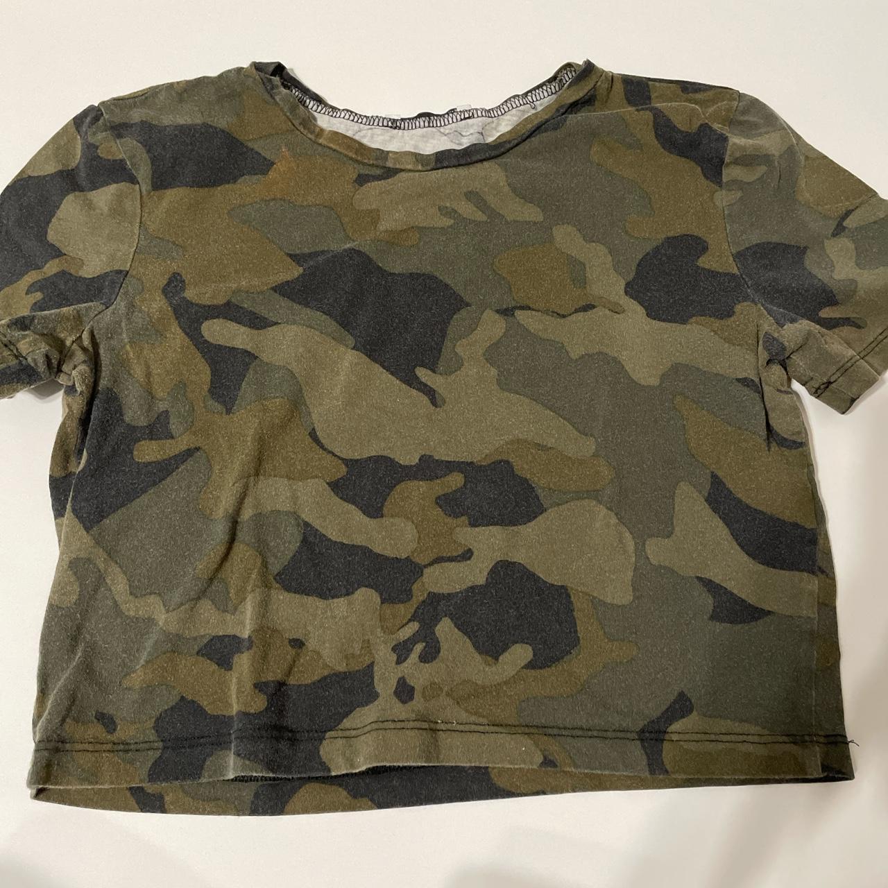 zara camo top