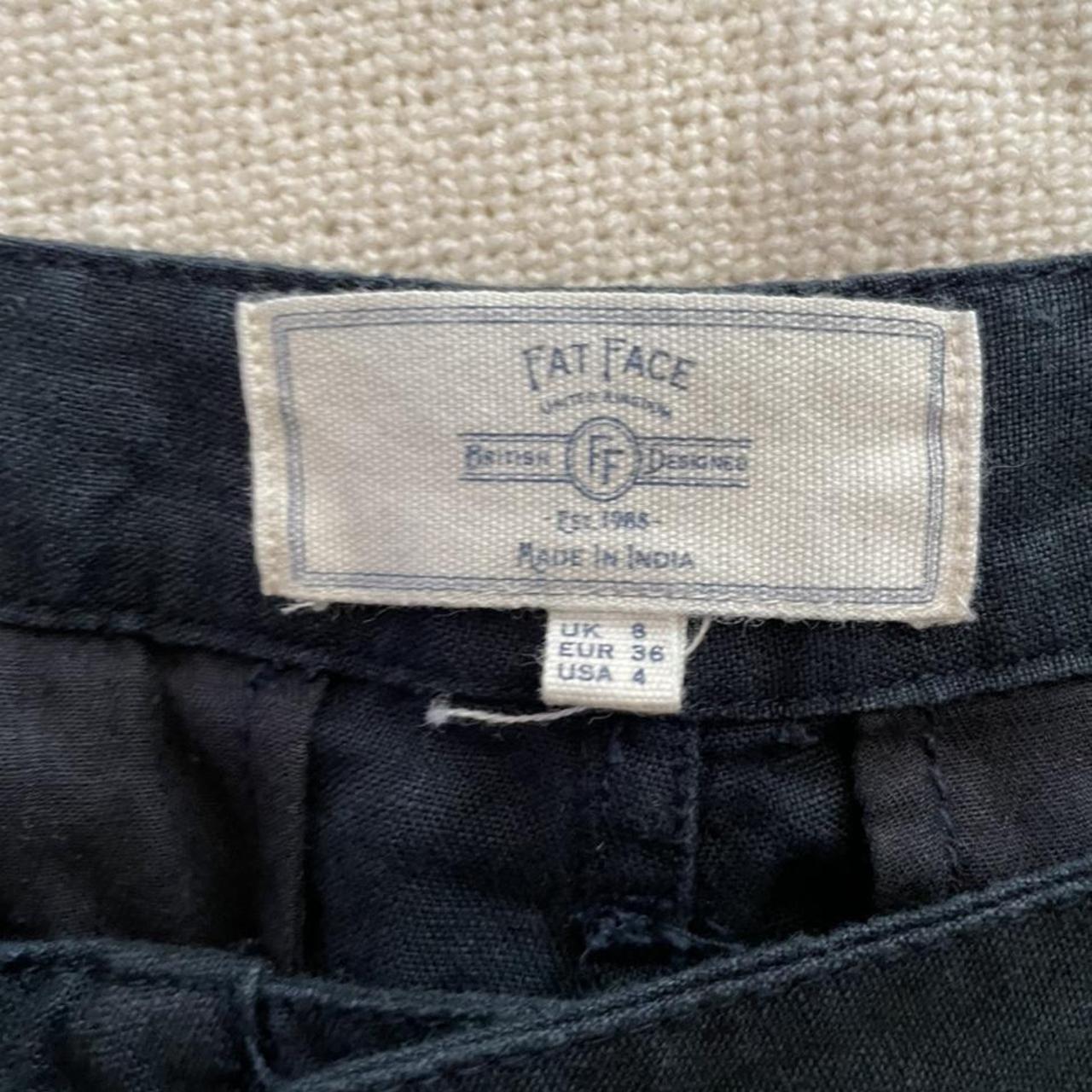 FatFace Women's Navy Trousers | Depop