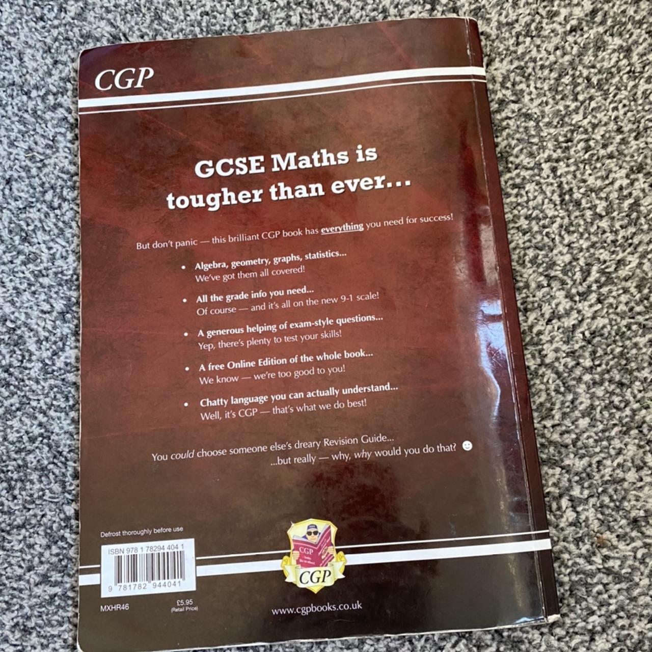 GCSE maths textbook revision guide all content you... Depop