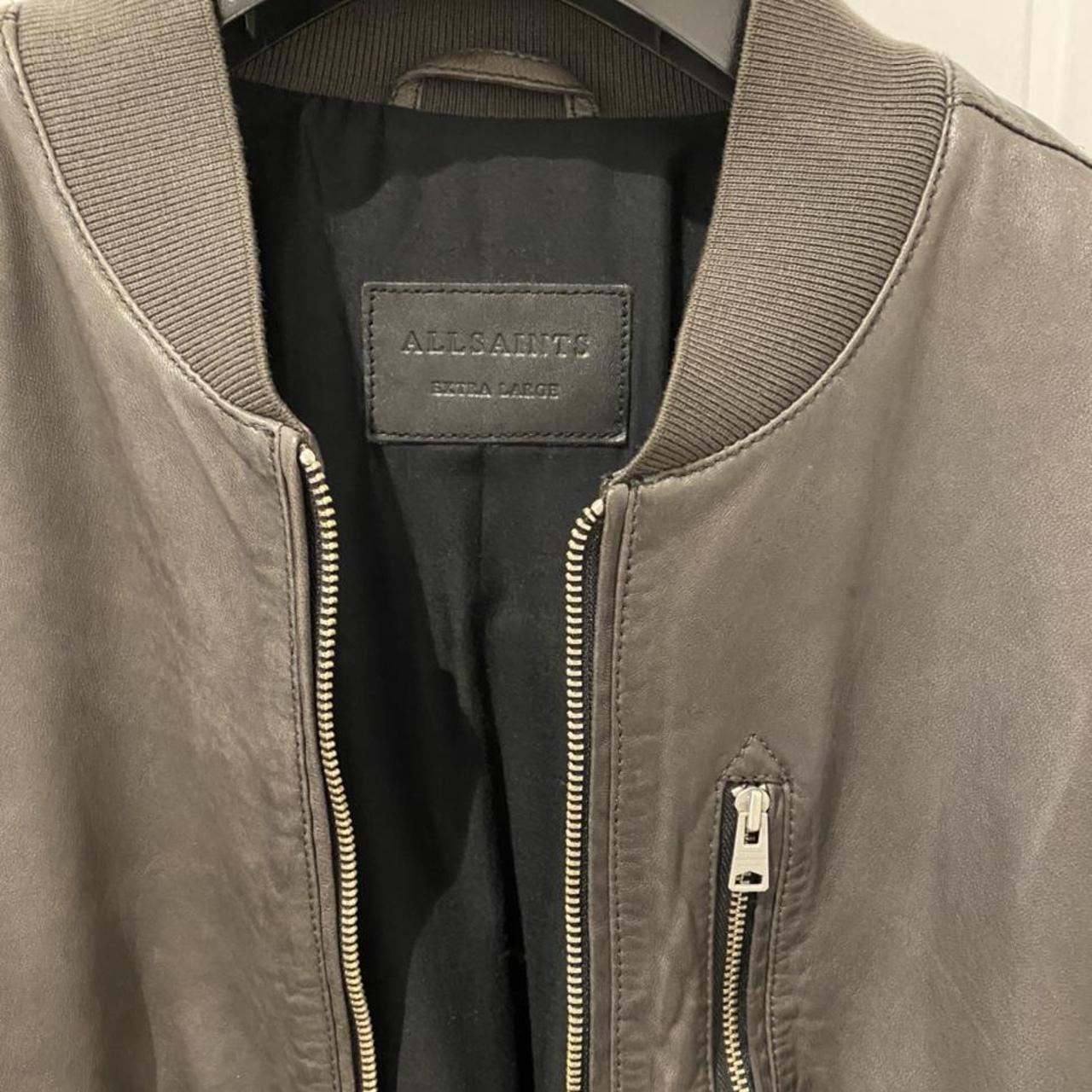 AllSaints Men's Brown Jacket | Depop