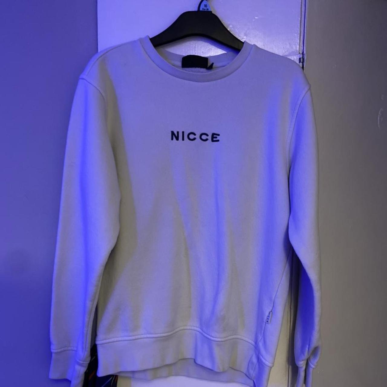 nicce jumper white