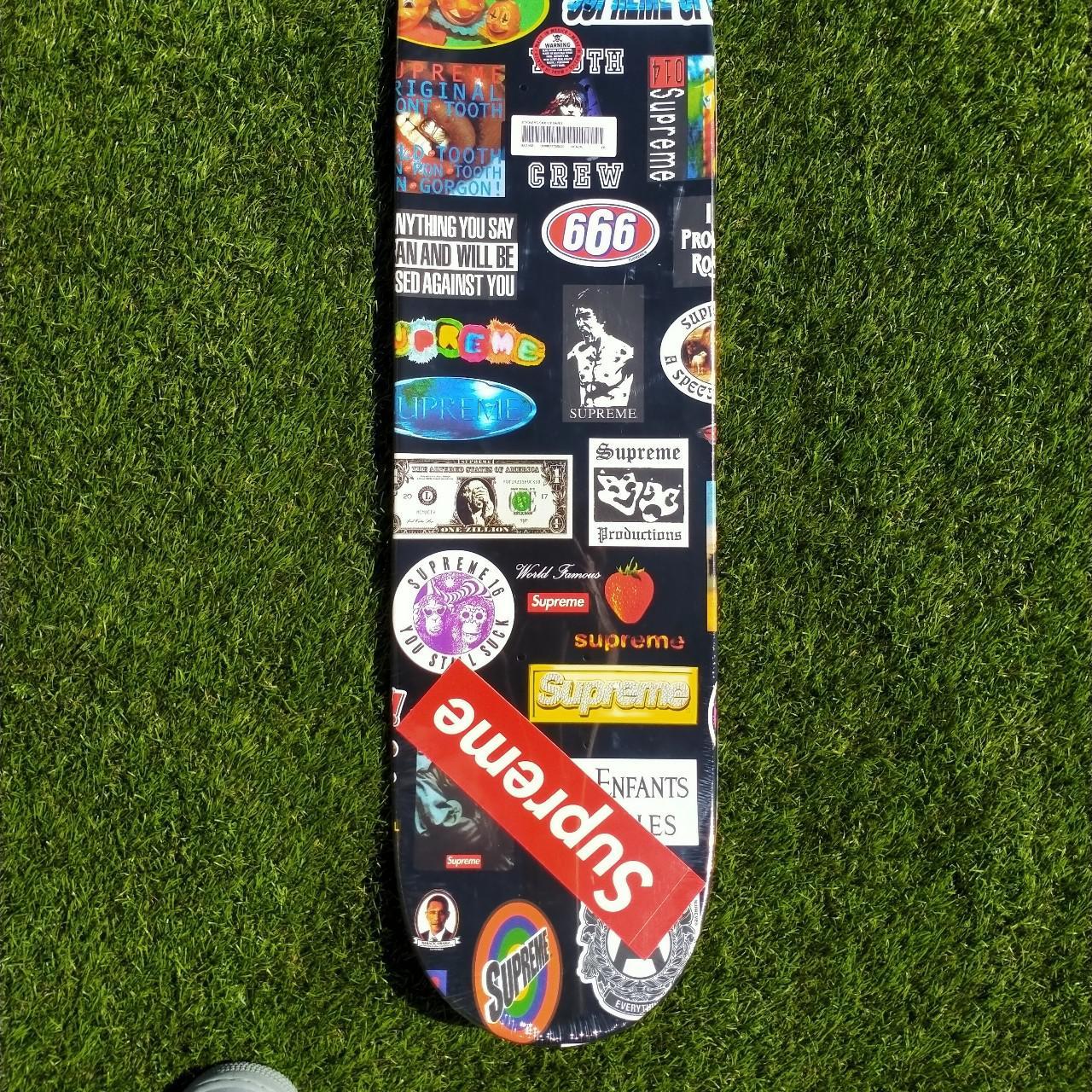 Supreme 2024 stickers skateboard