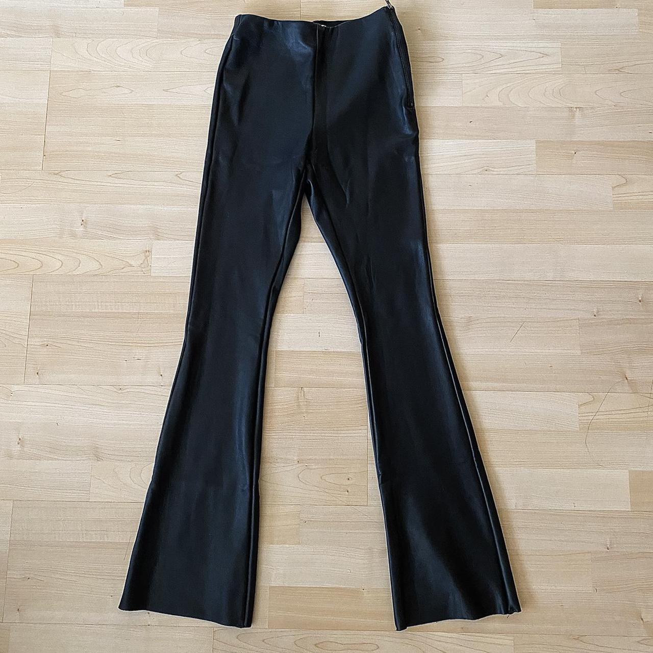 Real Leather Top Shop Pants. New with tags.... Depop