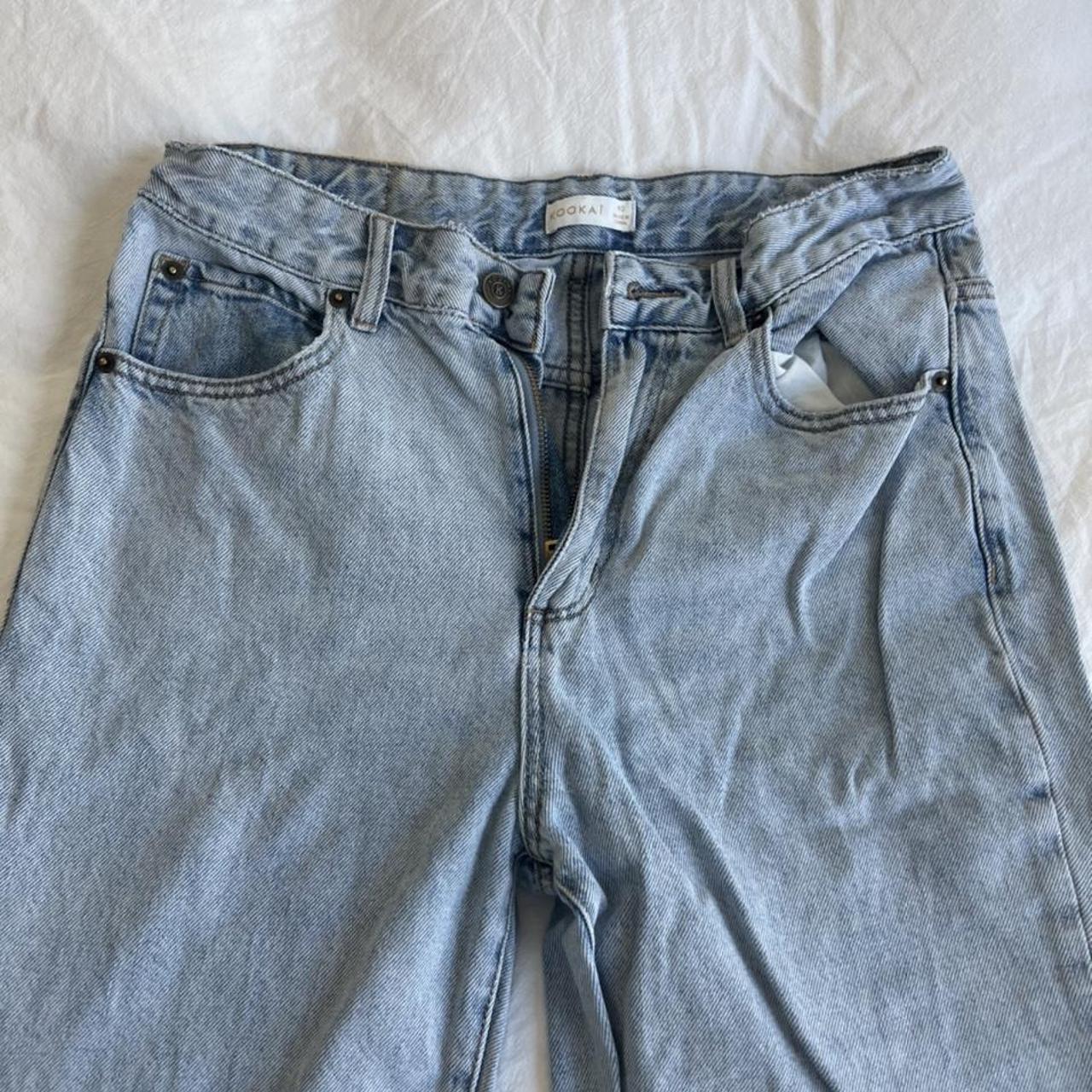 kookai jeans amazing worn condition size 8, would... - Depop