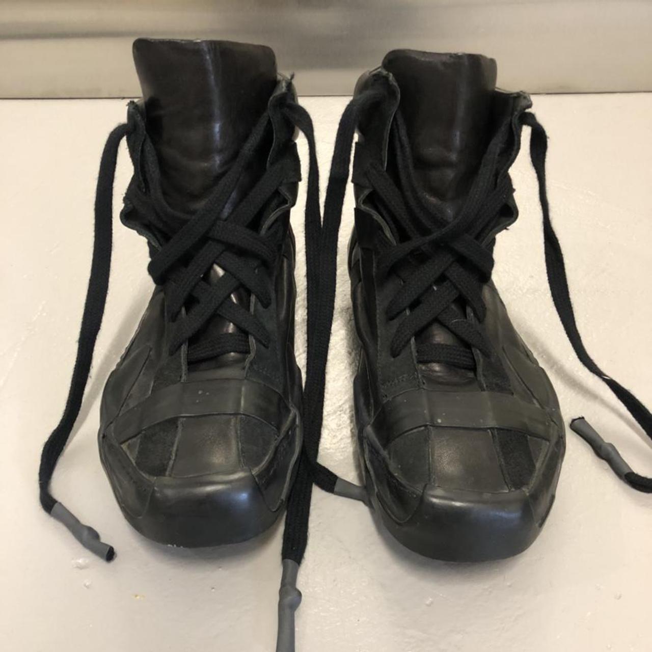 11 By Boris Bidjan Saberi Men's Black Boots | Depop