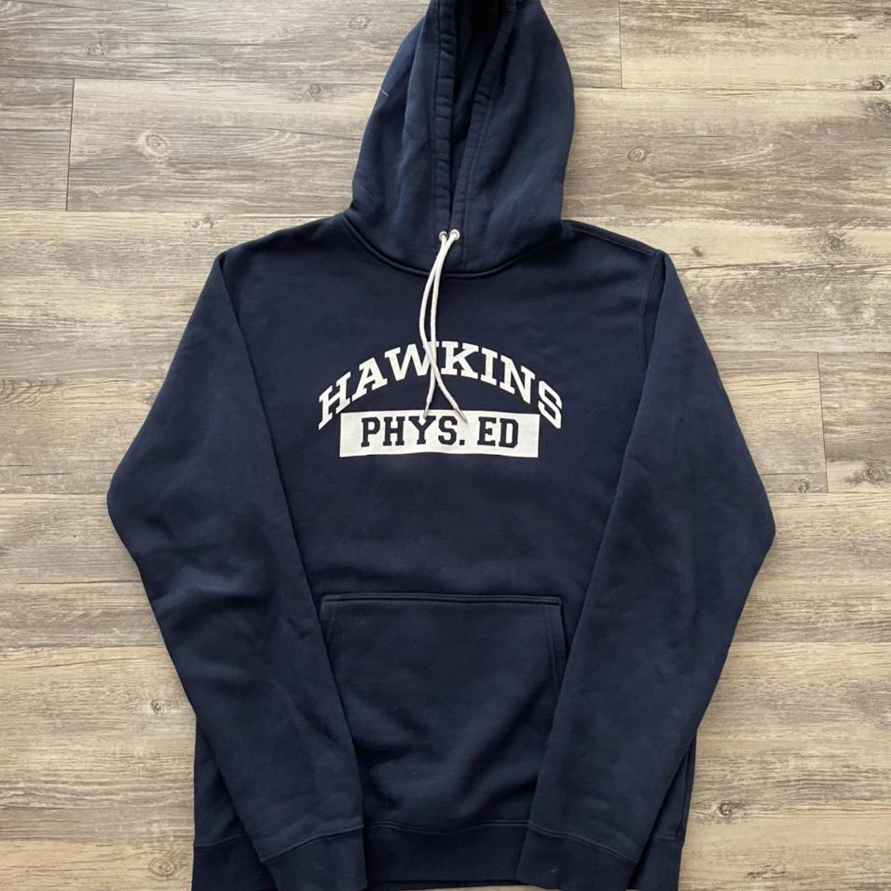 hawkins phys ed sweatshirt