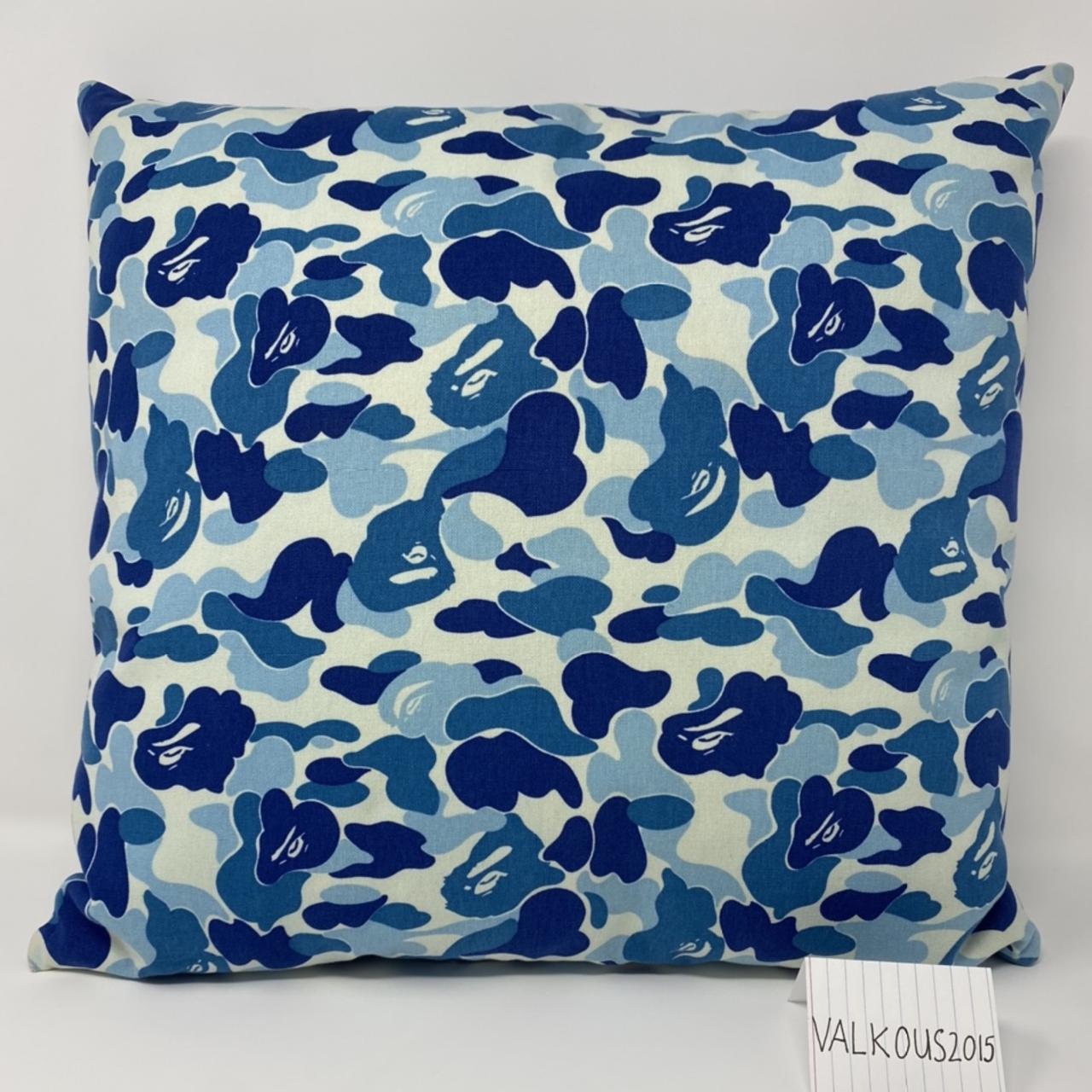 Bape ABC Camo Cushion Light Blue #bape #art #camo - Depop