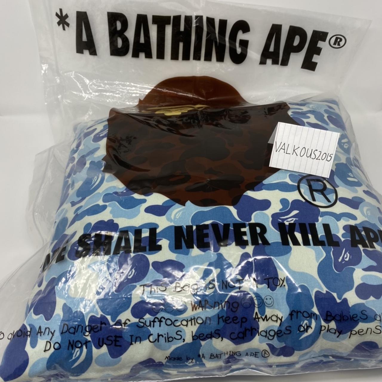 BAPE ABC Camo Cushion Light Blue