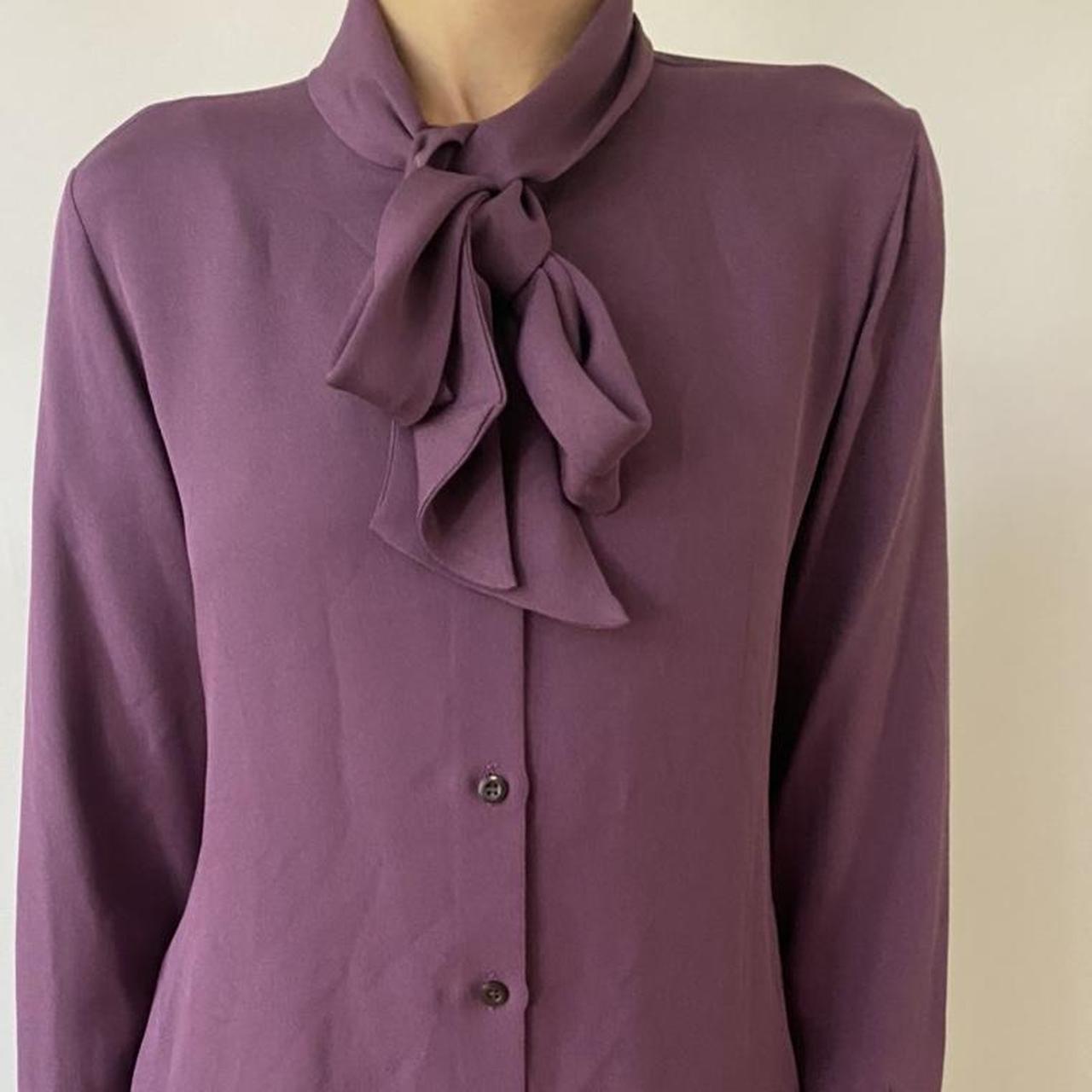 Barney's Women's Purple Blouse | Depop