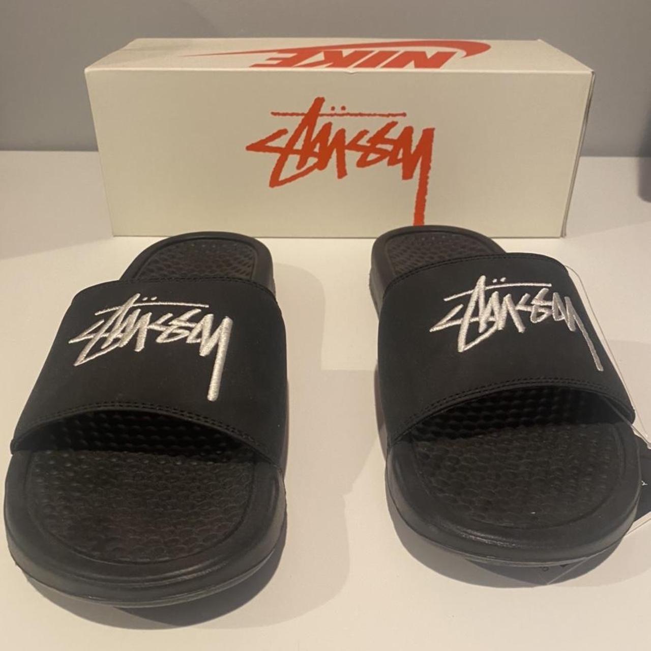 stüssy x nike slides