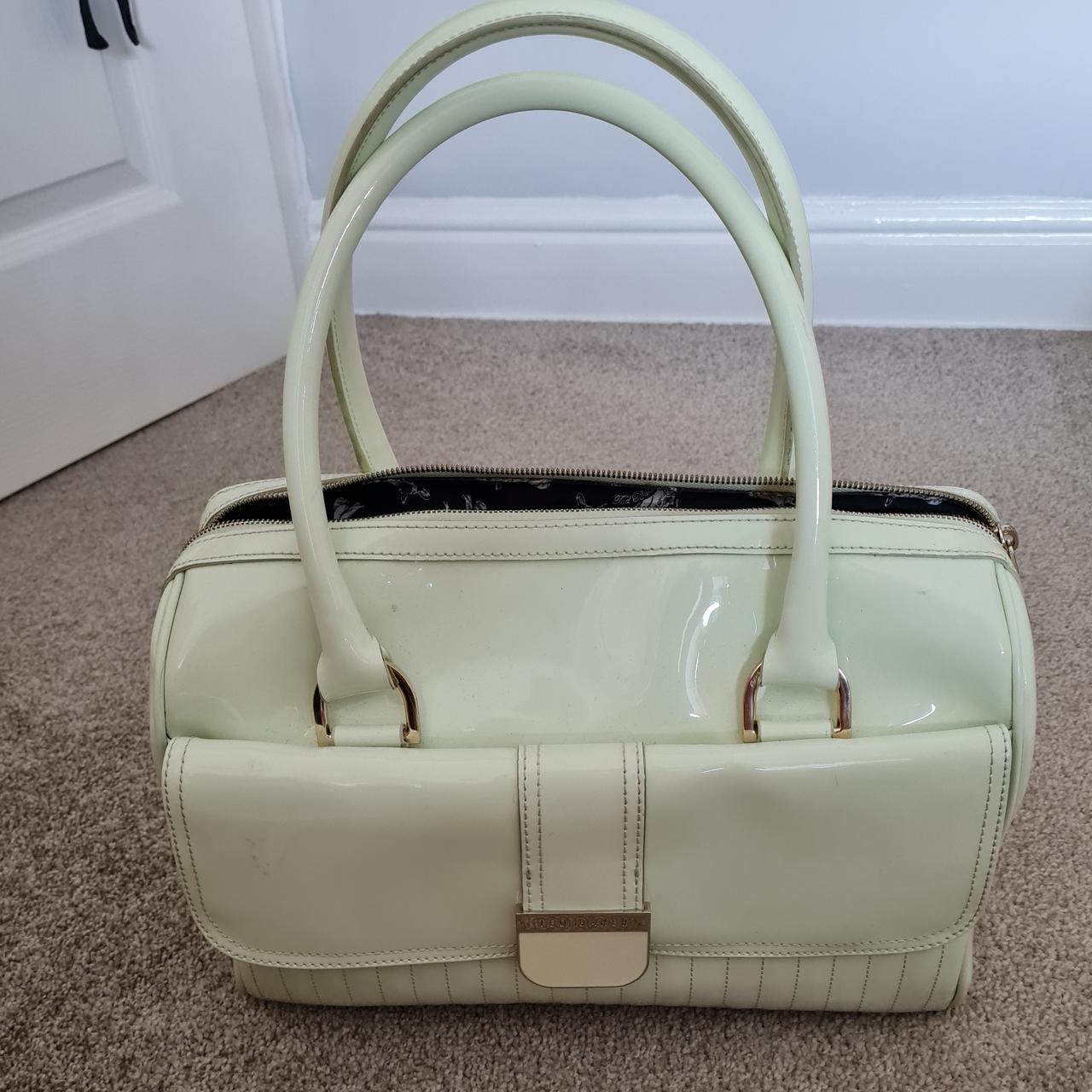Ted Baker handbag in mint green with black