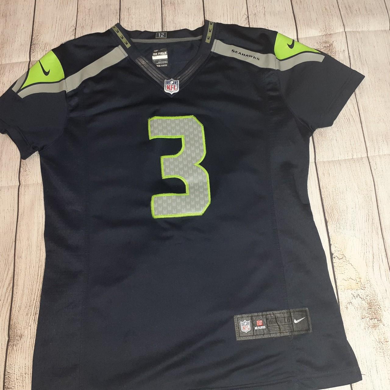 REVERSIBLE SEATTLE SEAHAWKS JERSEY. SIZE Youth Small - Depop