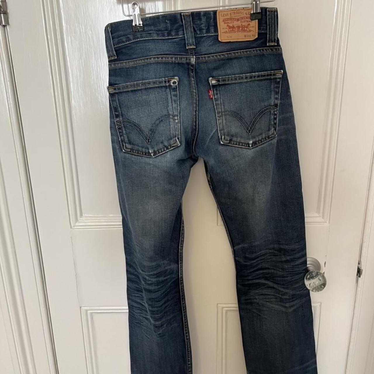 Vintage Levi 506 Jeans Waist 28’ Length 32’... - Depop