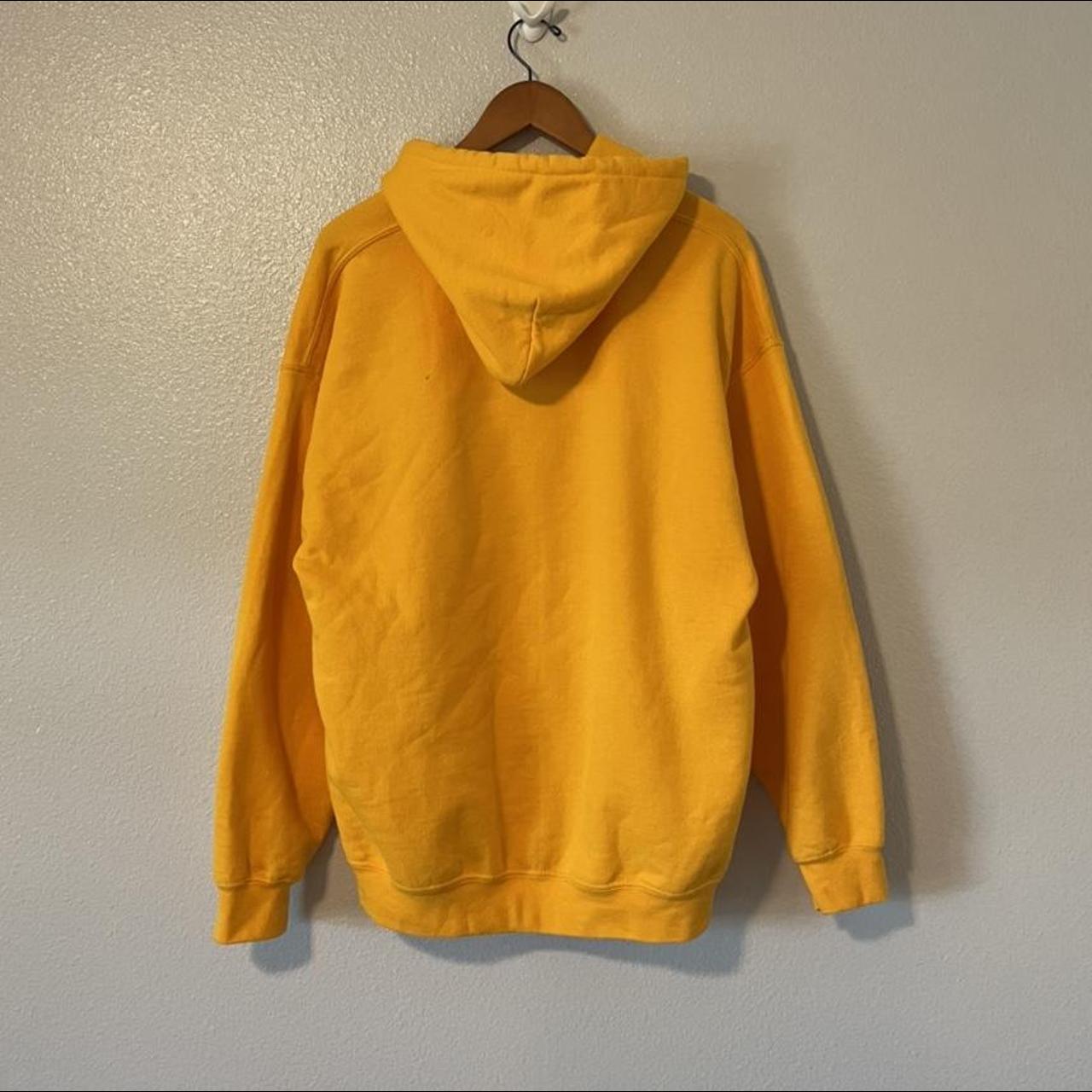 Yellow LSU Hoodie Mens large. In perfect... Depop