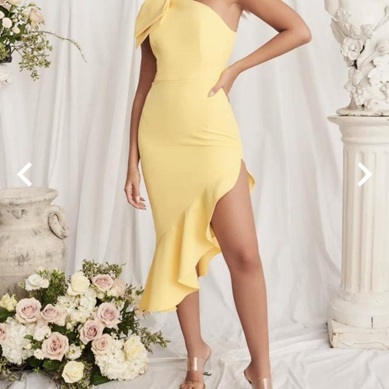 Lemon cocktail cheap dress