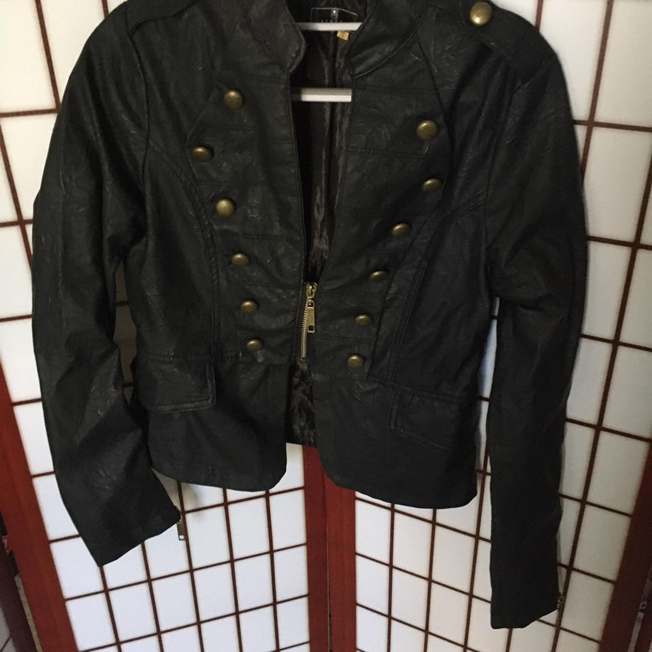 ashley by 26 international leather jacket